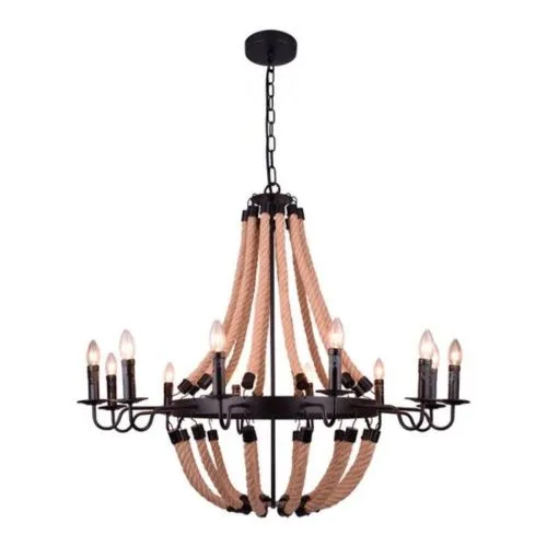Подвесная люстра Arte Lamp Marsiglia A8956LM-12BK 